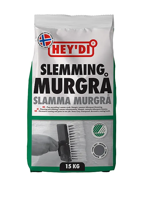 Slemming Murgrå 15 kg