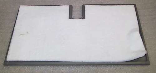 BRENNPLATE SIDE KOMPLETT F602 JØTUL M/ISOLASJONSPLATE