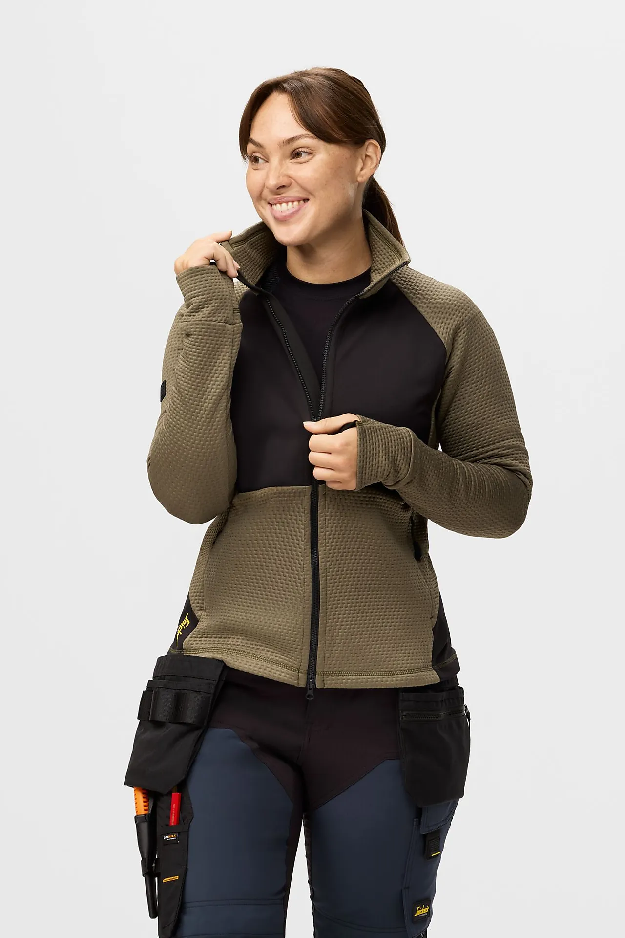 Jakke 8407 dame grønn str M
