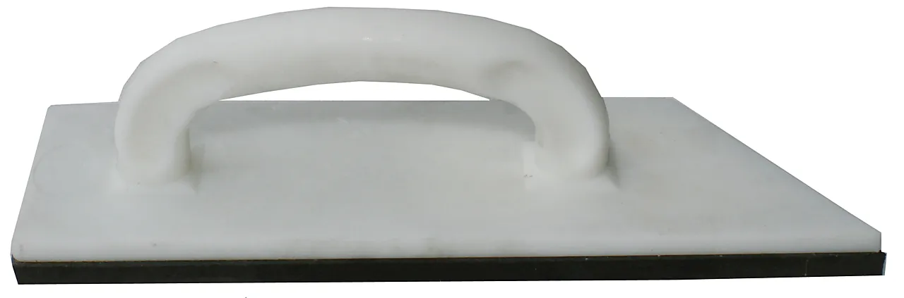 Fugebrett 8x26 cm sort gummi