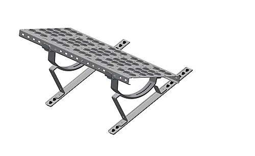 Feieplatå fp8 tp-610 sort ral 9005