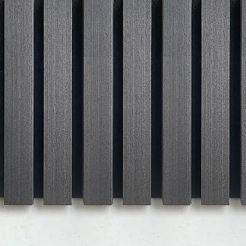 Spilepanel MDF 600x2400 mm svart