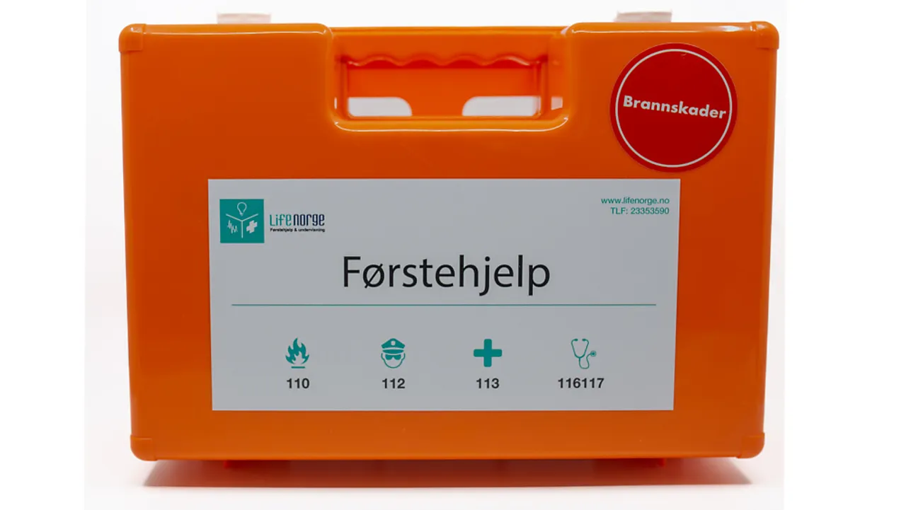 Brannskadekoffert industri Brannskadekoffert industri