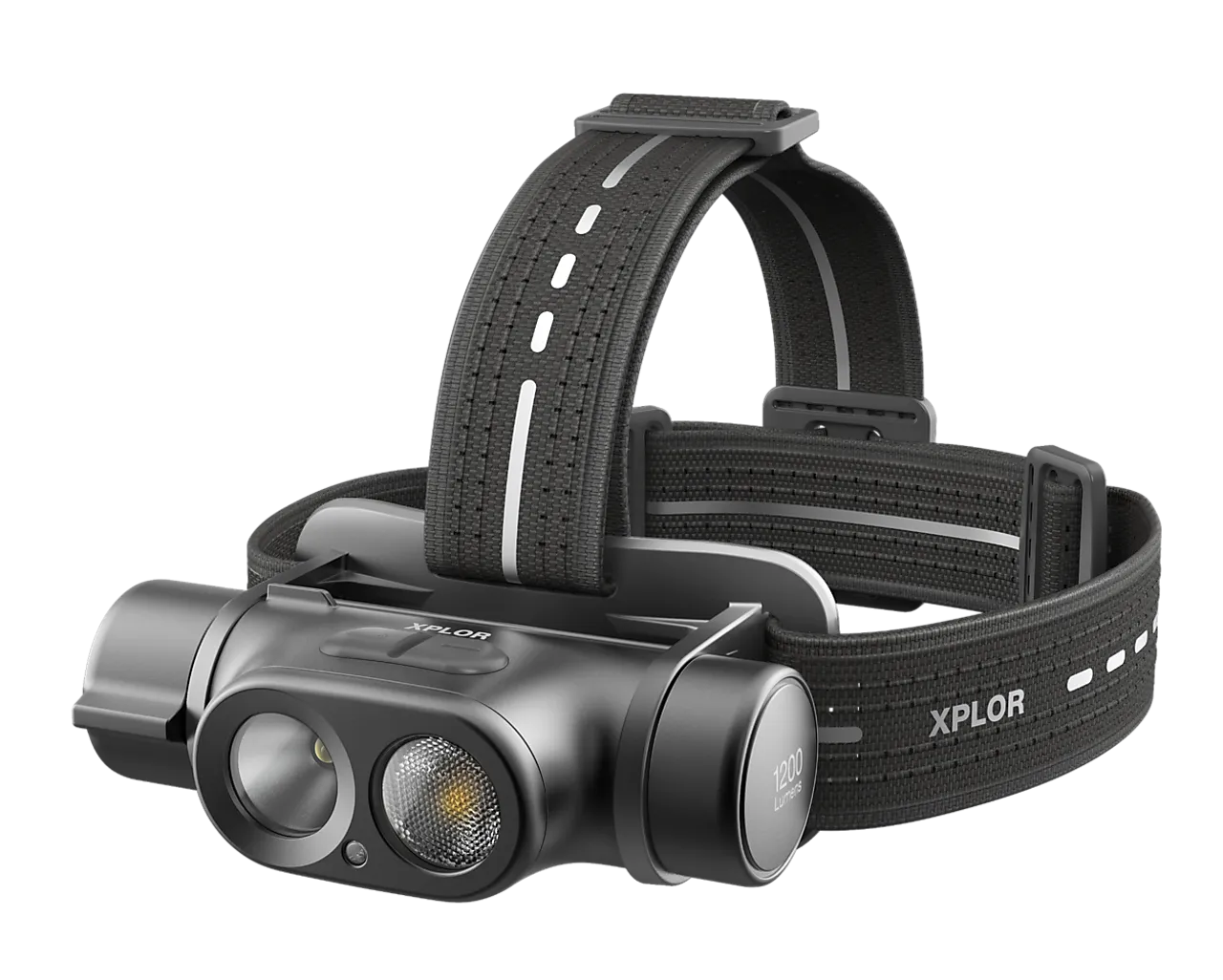 Hodelykt oppladbar PHR19 1200 lumen