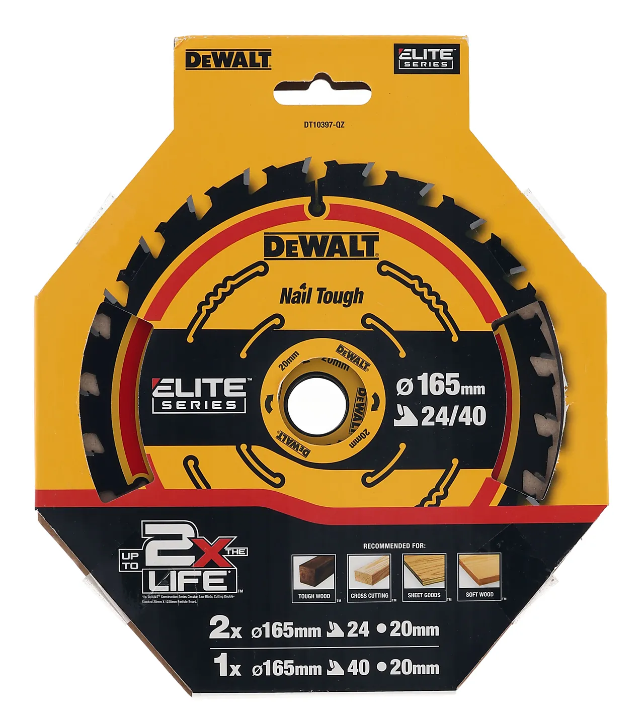 Sagblad 2x165x24t&1x165x40t dt10397 null - null - 2 - Miniatyr