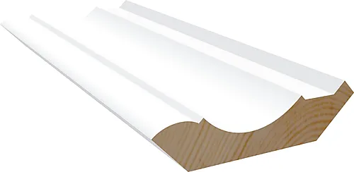 Taklist furu klassisk hvit S0500N 21x70x4400 mm