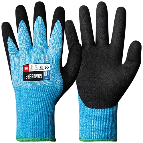 Hanske vinterforet cut 5 str 9