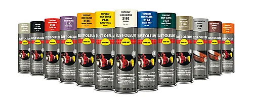 Lakk hard hat bright red ral 3000 spraymaling 500 ml