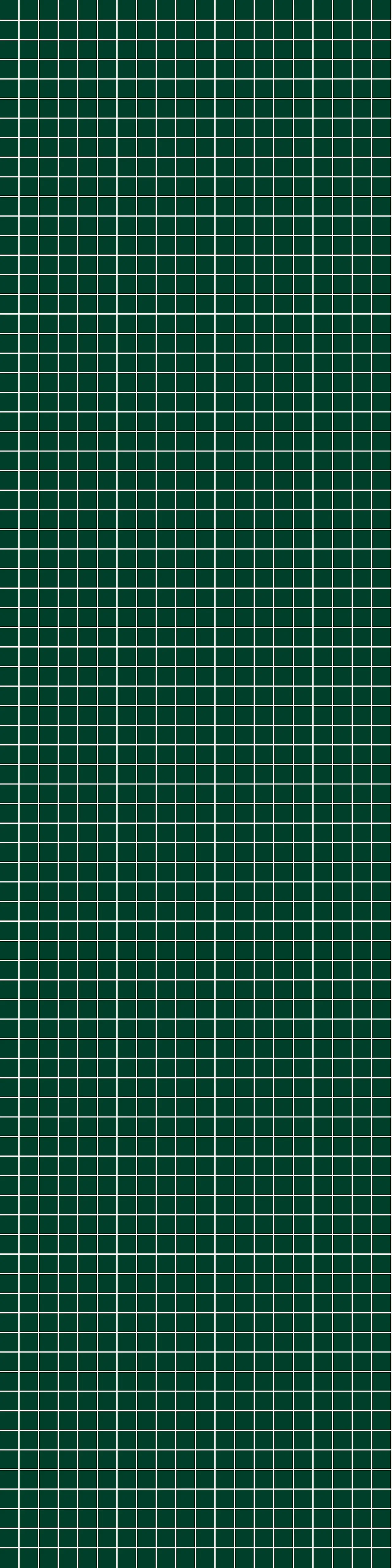 Fibo baderomsplate Bottle Green ruter 10x620x2400mm