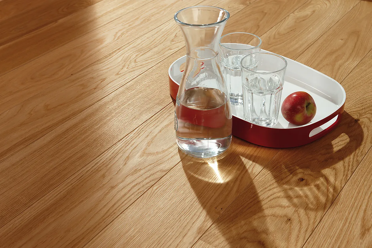 Boen parkett Eik Andante Live Natural olje