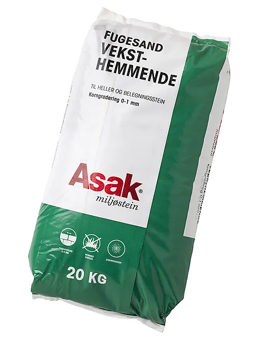 Fugesand til belegningsstein veksthemmende 25 kg