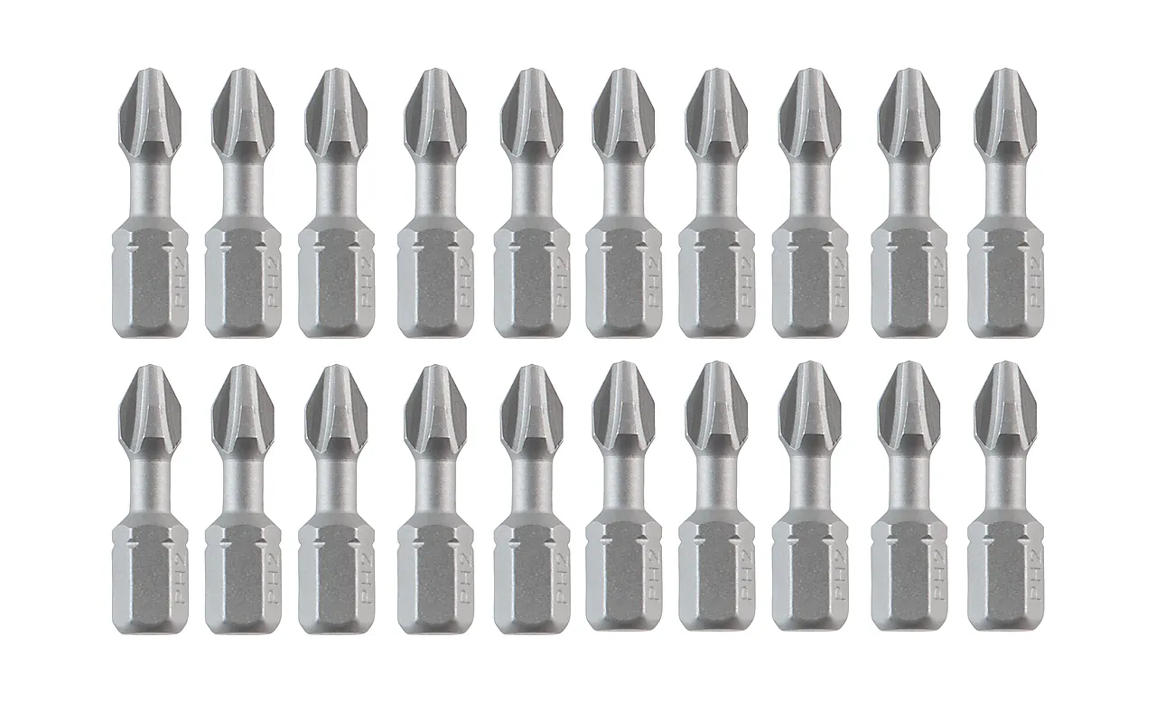 Bits Torsion Ph2 25 mm 20 stk Bits Torsion Ph2 25 mm 20 stk