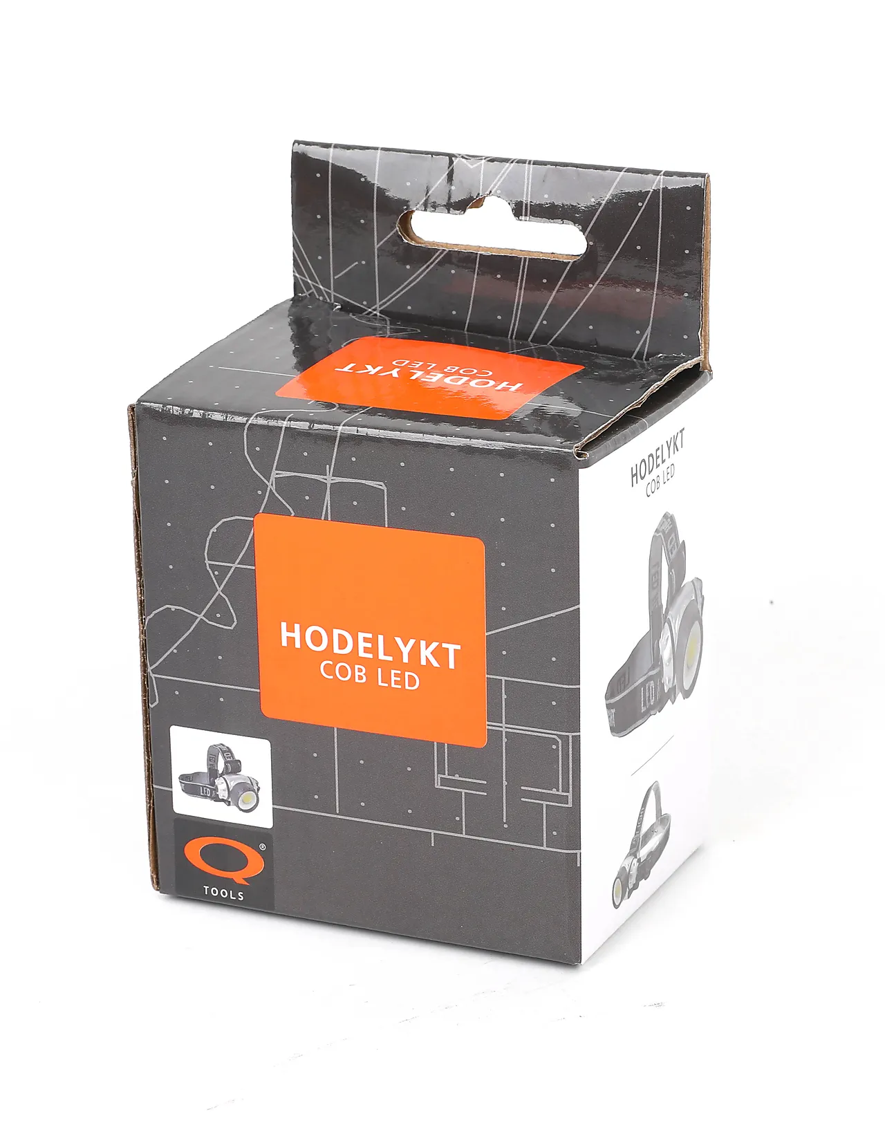 Hodelykt med 8 led dioder null - null - 2 - Miniatyr