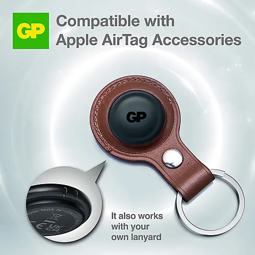 GP eTag Bluetooth Smart Tracker svart 1-pack