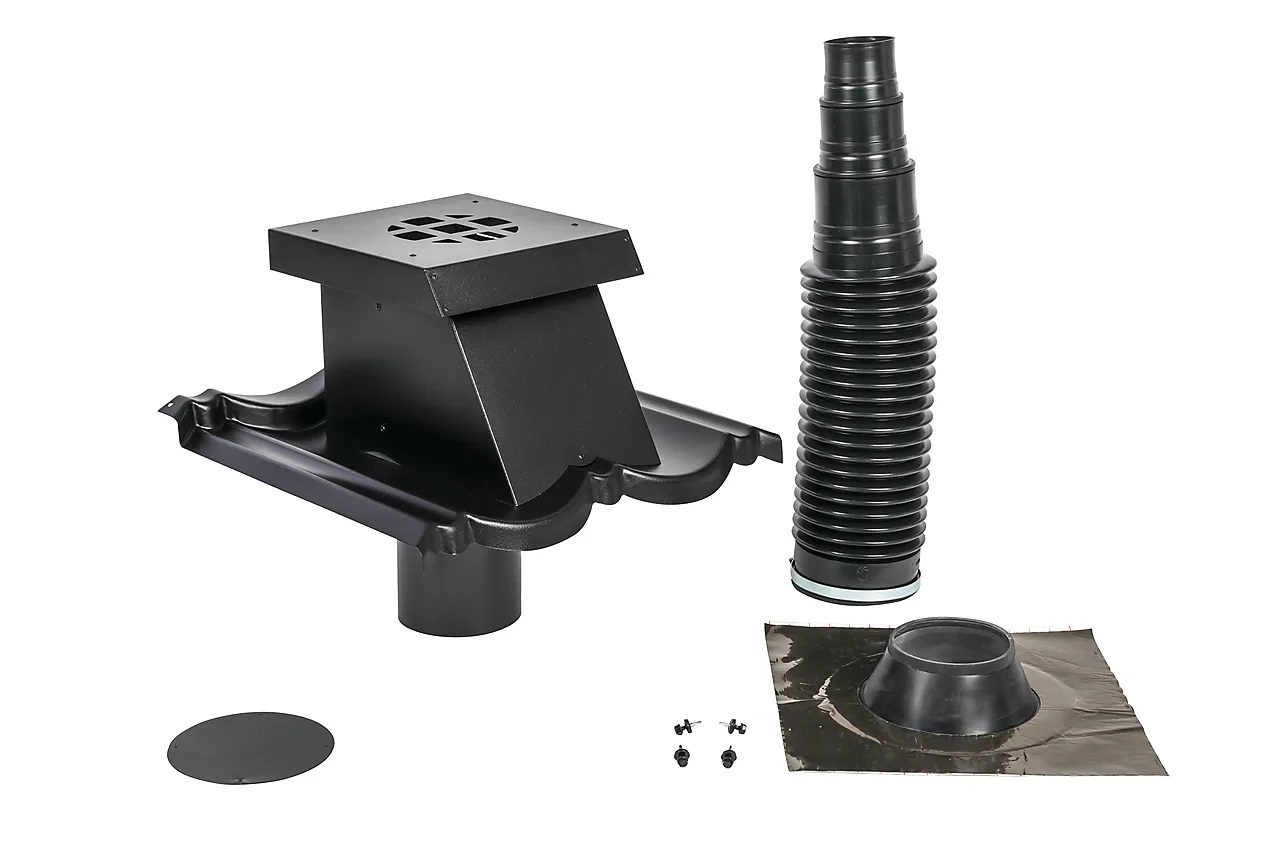 Soil vent 10-50 excl matt sort isola Soil vent 10-50 excl matt sort isola