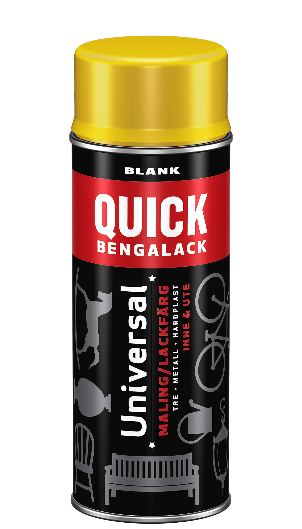 Bengalack spray signalgul blank 400 ml