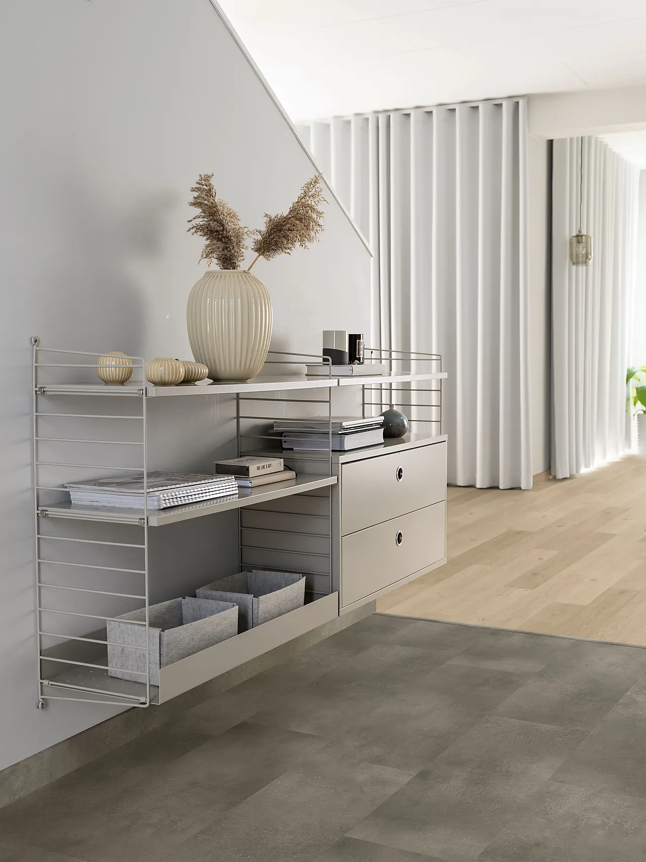 Vinylgulv Pergo Limfjord Lava Concrete Vinylgulv Pergo Limfjord Lava Concrete