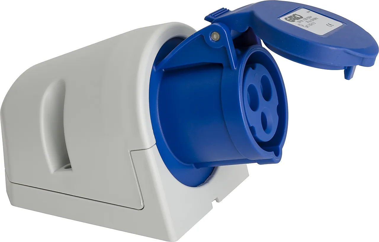 Stikkontakt cui 216-6 +cru 16a 2 pluss jord Stikkontakt cui 216-6 +cru 16a 2 pluss jord