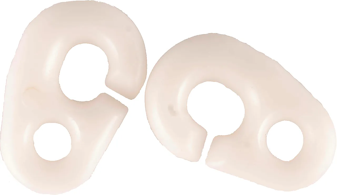 Hurtigkopling i plast 2 stk aanesland kopling for flagg/flaggline Hurtigkopling i plast 2 stk aanesland kopling for flagg/flaggline