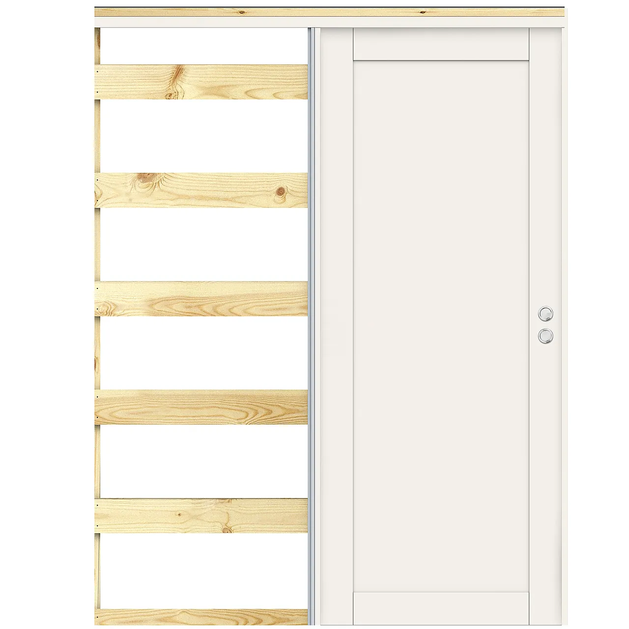 Dørbl sd unique 01l 9x21 hvit skyvedør malt fyllingsdør Dørbl sd unique 01l 9x21 hvit skyvedør malt fyllingsdør