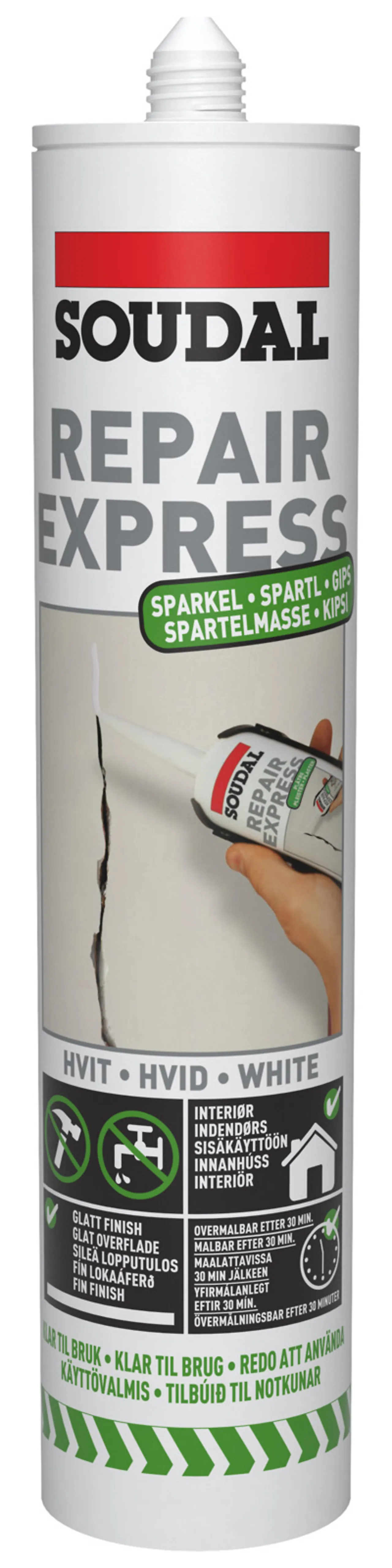Akryl sparkel 300 ml Repair Express Plaster