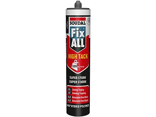 Fugemasse MS High Tack 290 ml sort
