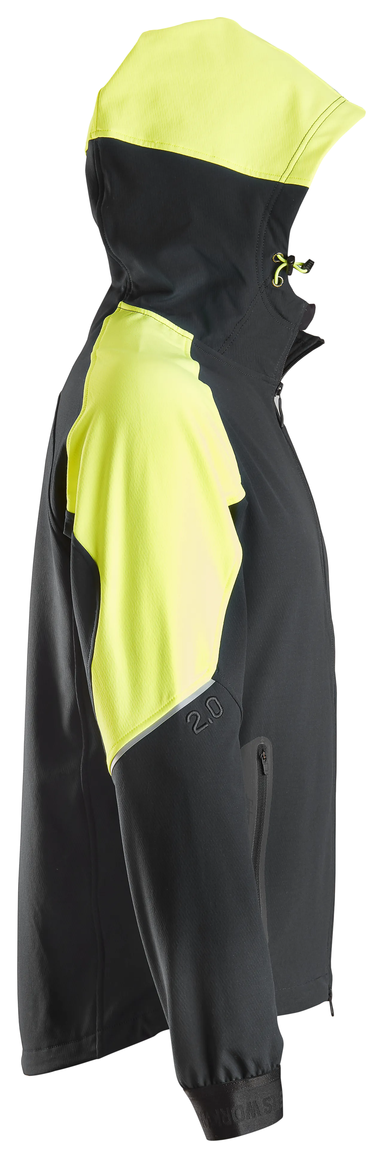 Jakke 8025 sor/gul s snickers workwear Jakke 8025 sor/gul s snickers workwear