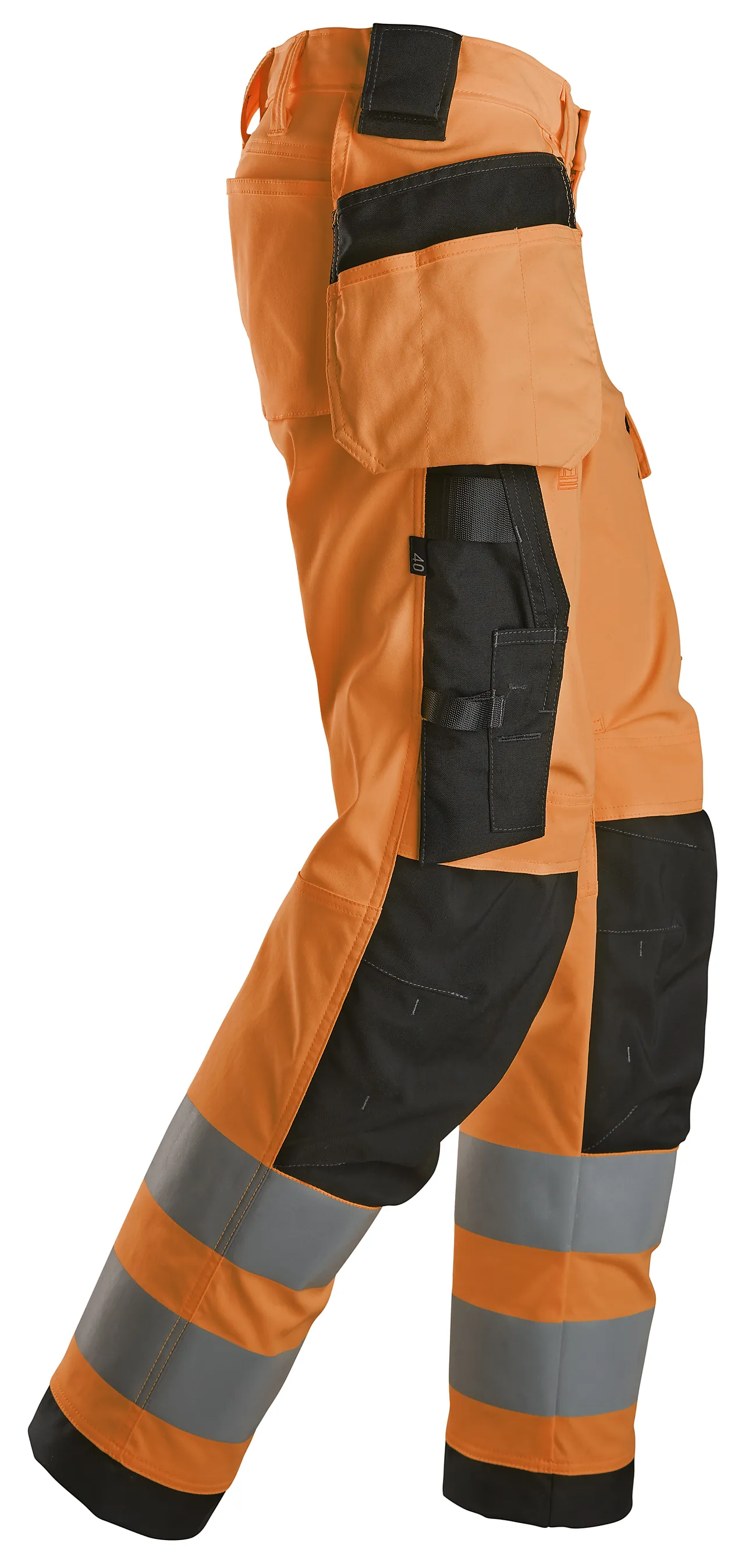 Bukse 6743 kl 2 dame highvis oransje str 54 null - null - 2 - Miniatyr