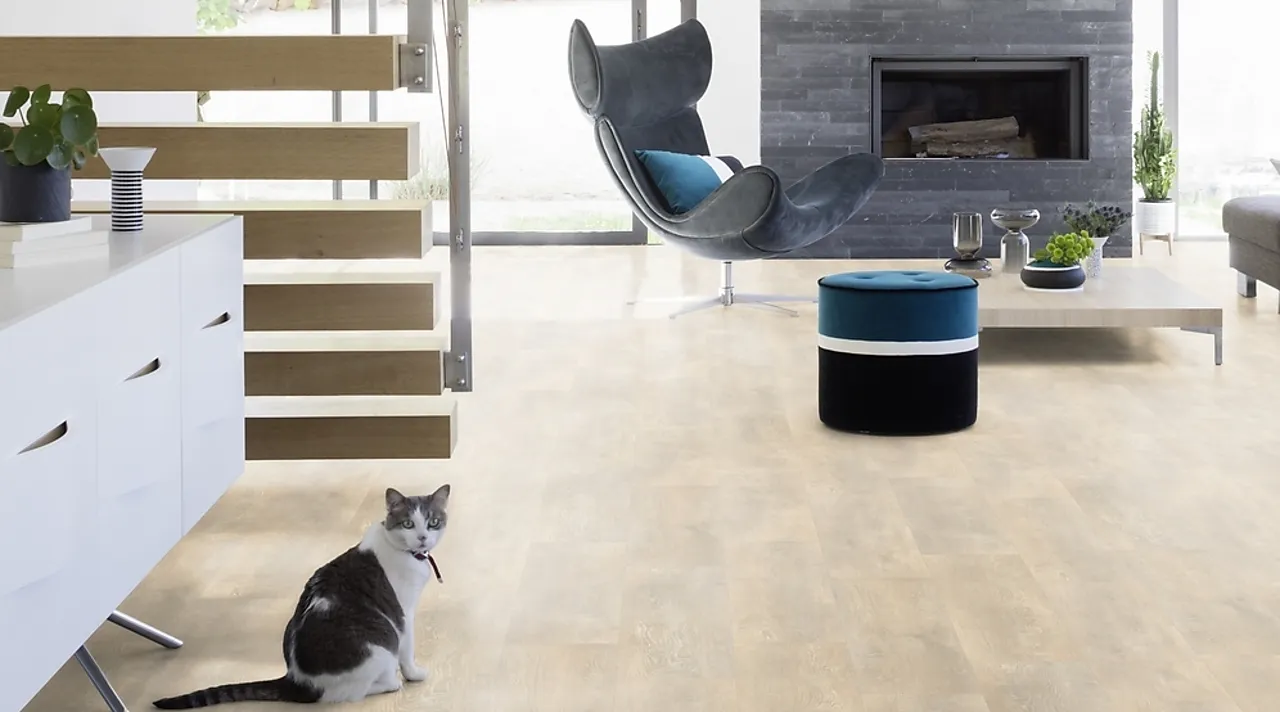 Vinylgulv TopSilence XXL Tikal Sand Vinylgulv TopSilence XXL Tikal Sand