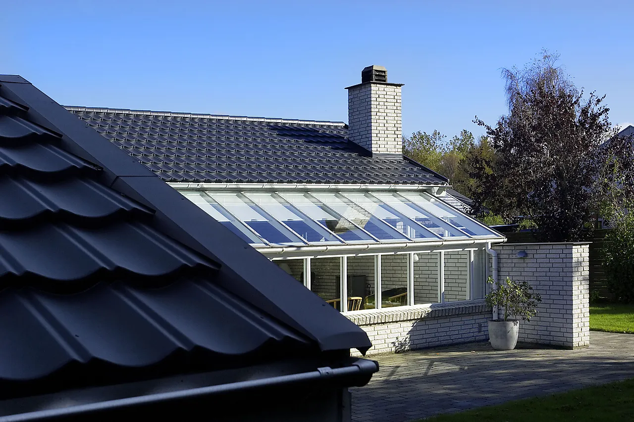 Overg.besl  side h unique matt sort overgangsbeslag høyre