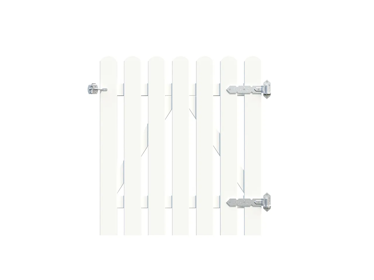 Port Kelda-10 90x100 cm hvitmalt Port Kelda-10 90x100 cm hvitmalt