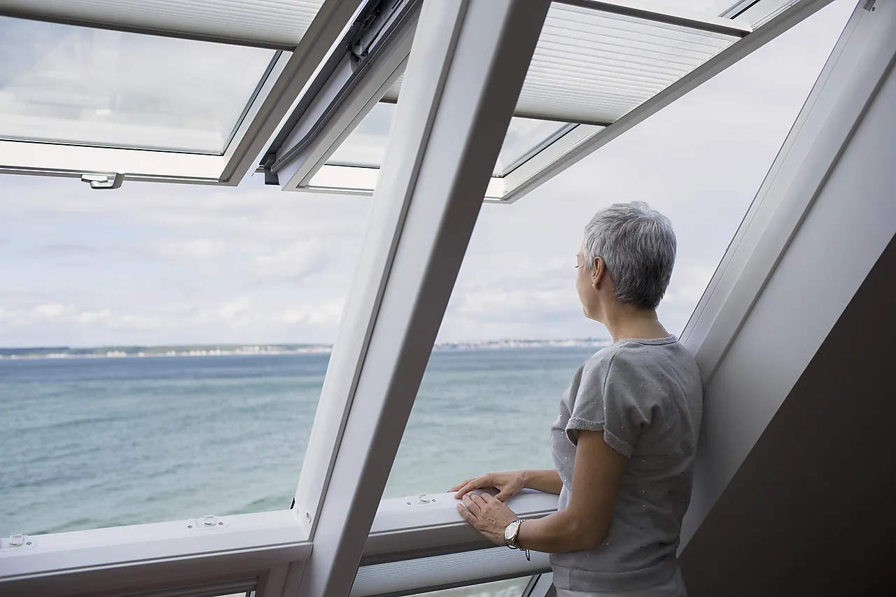 Takv th 55x98 vedlhfri 3-lags gl velux topphengslet trelags isolergl null - null - 3 - Miniatyr