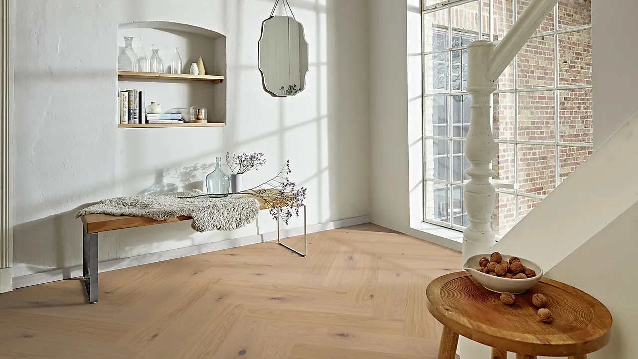 Parkett Eik Animoso Fiskeben Live Pure lakk B Parkett Eik Animoso Fiskeben Live Pure lakk B