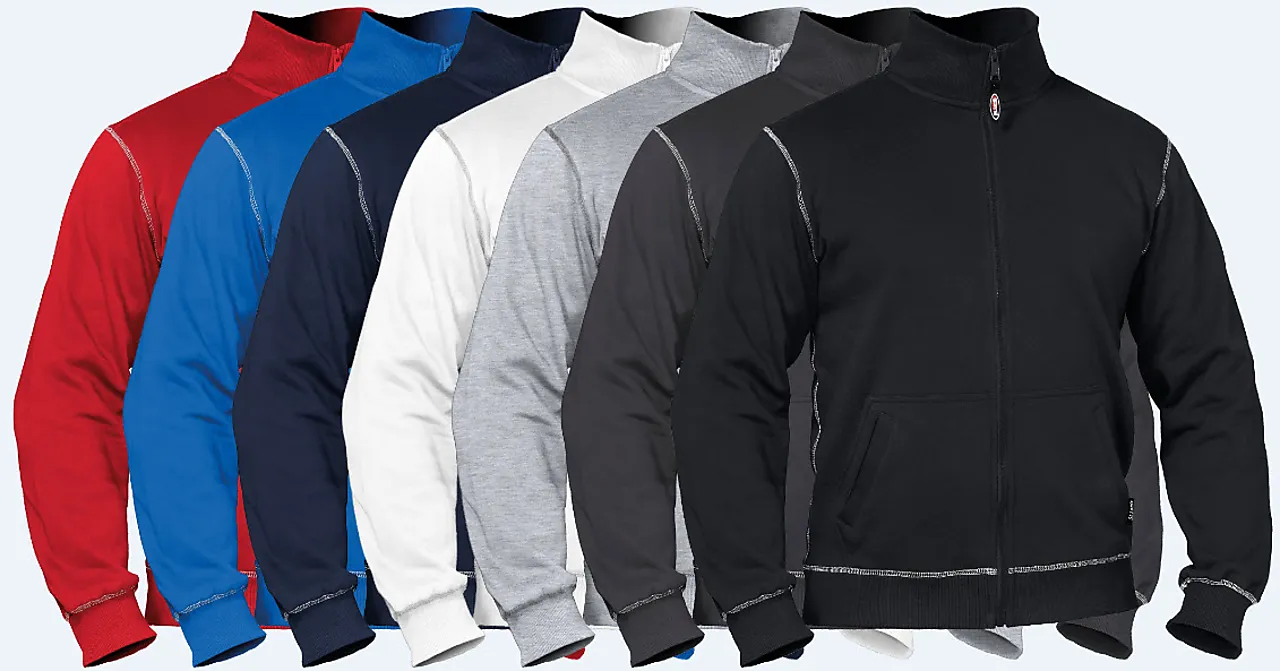 Collegejakke L 10 059 gråmelert S Collegejakke L 10 059 gråmelert S