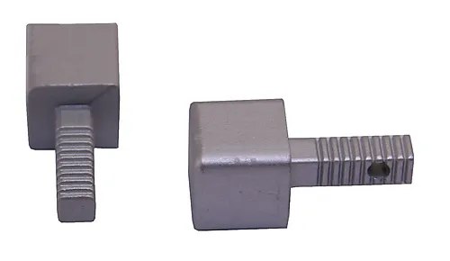 Hjørne 12,5mm anodisert aluminium squarejolly pakke a 2 stk