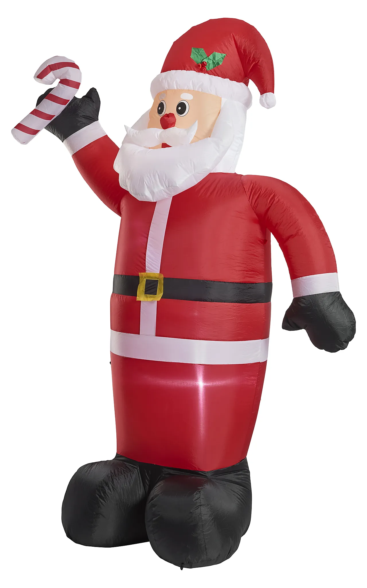 Nisse oppblåsbar med LED-lys 2,4 meter Nisse oppblåsbar med LED-lys 2,4 meter
