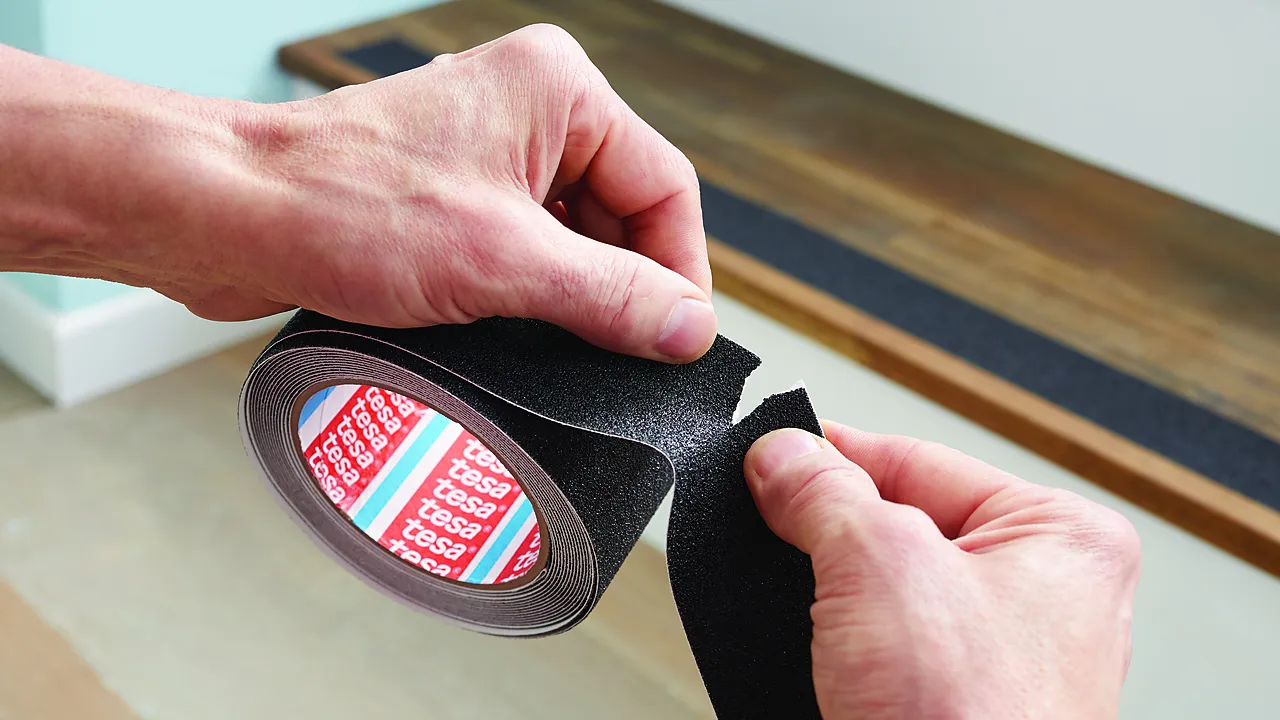 Antiskli tape sort 5 m x 25 mm null - null - 3 - Miniatyr