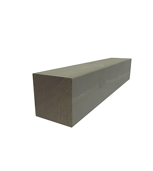 Lekt furu impregnert 45 x 45 mm grå