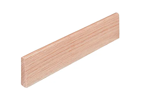 Gulvlist eik 07x11x050 mm lakkert
