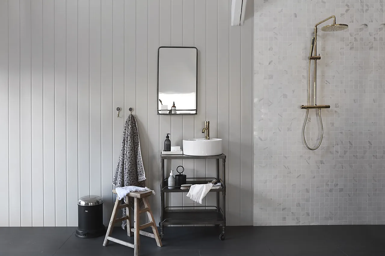 Veggplate trefiber 2390 Skygge sand null - null - 3 - Miniatyr