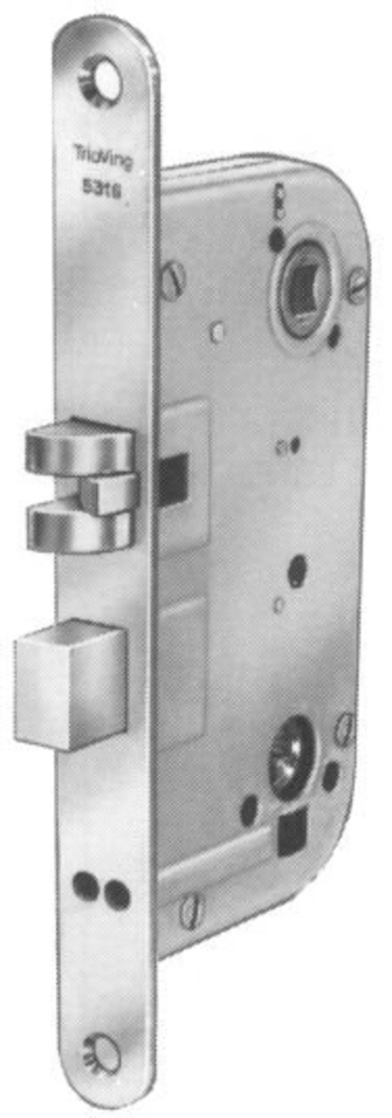 Låskasse lk5316 v rustfri