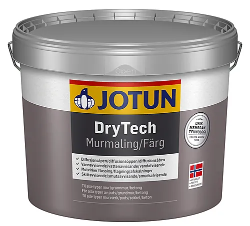 DryTech murmaling mørk grå 9 liter