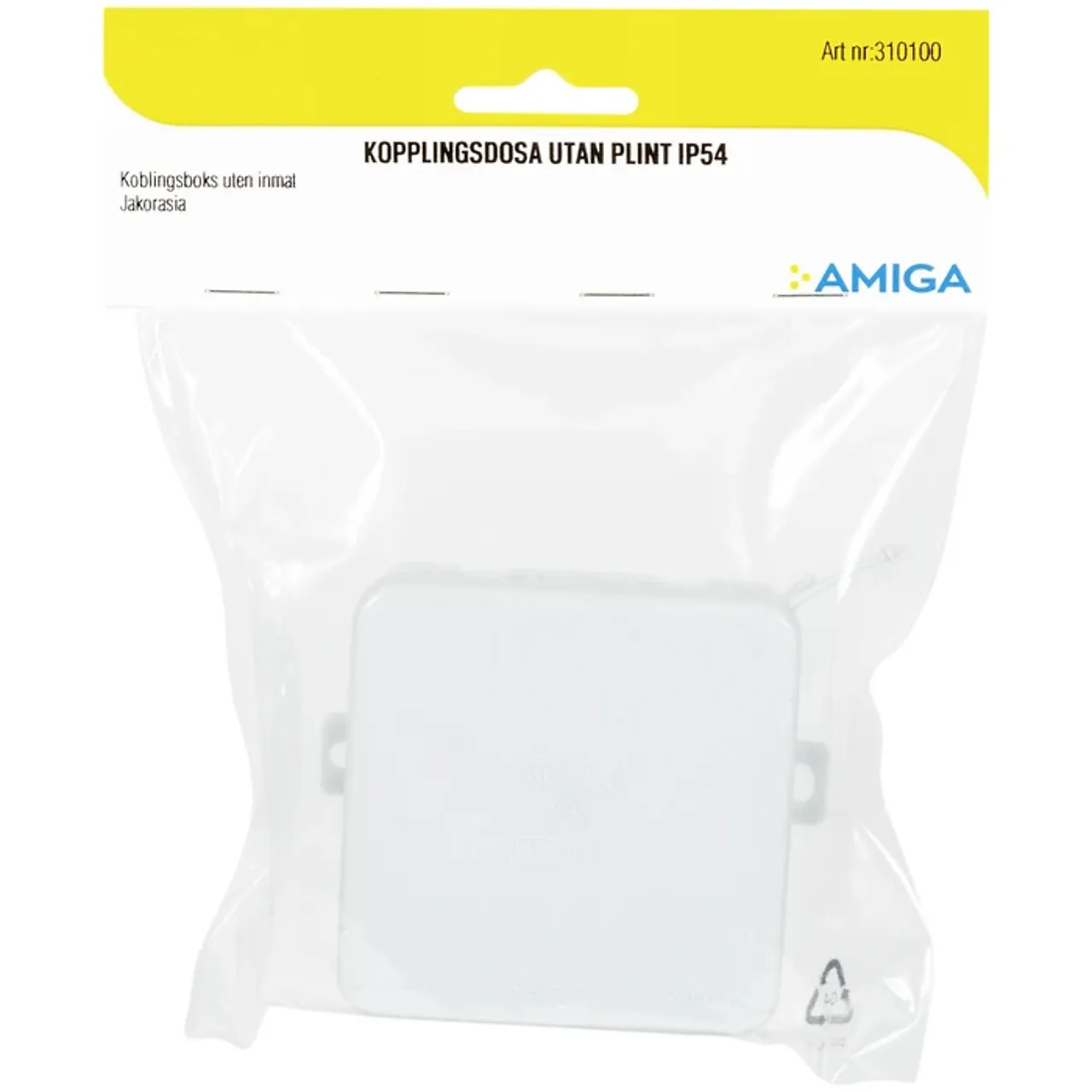 Koblingsboks u/ klemmer IP54 null - null - 2 - Miniatyr