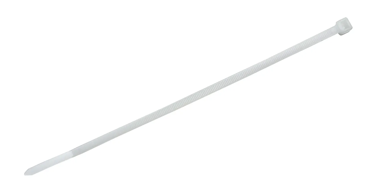 Kabelstrips bn 4,8x200 mm transparent 100 stk null - 4,8x200 mm - 2 - Miniatyr