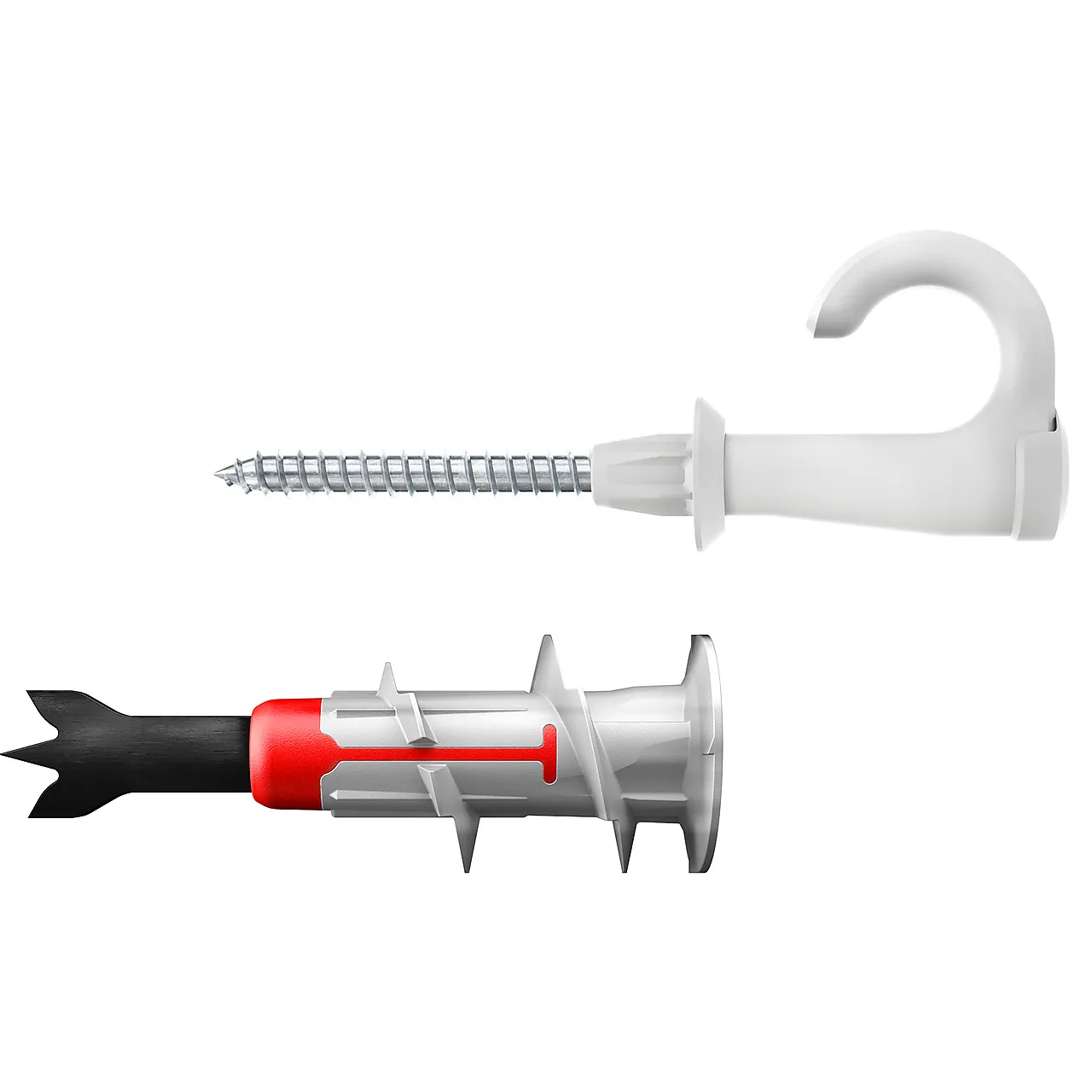 Rundkrok DuoBlade m/gipsplugg 6 stk Rundkrok DuoBlade m/gipsplugg 6 stk