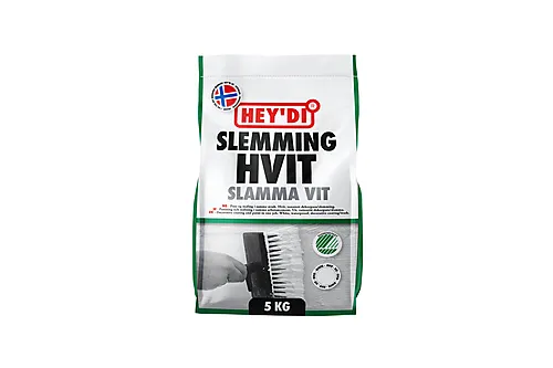 Slemming hvit 5 kg