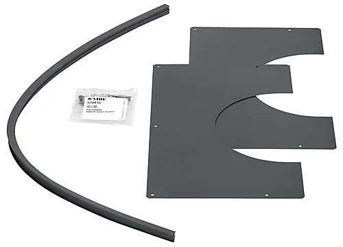 Dekkplate halvisolert 16-25gr svart