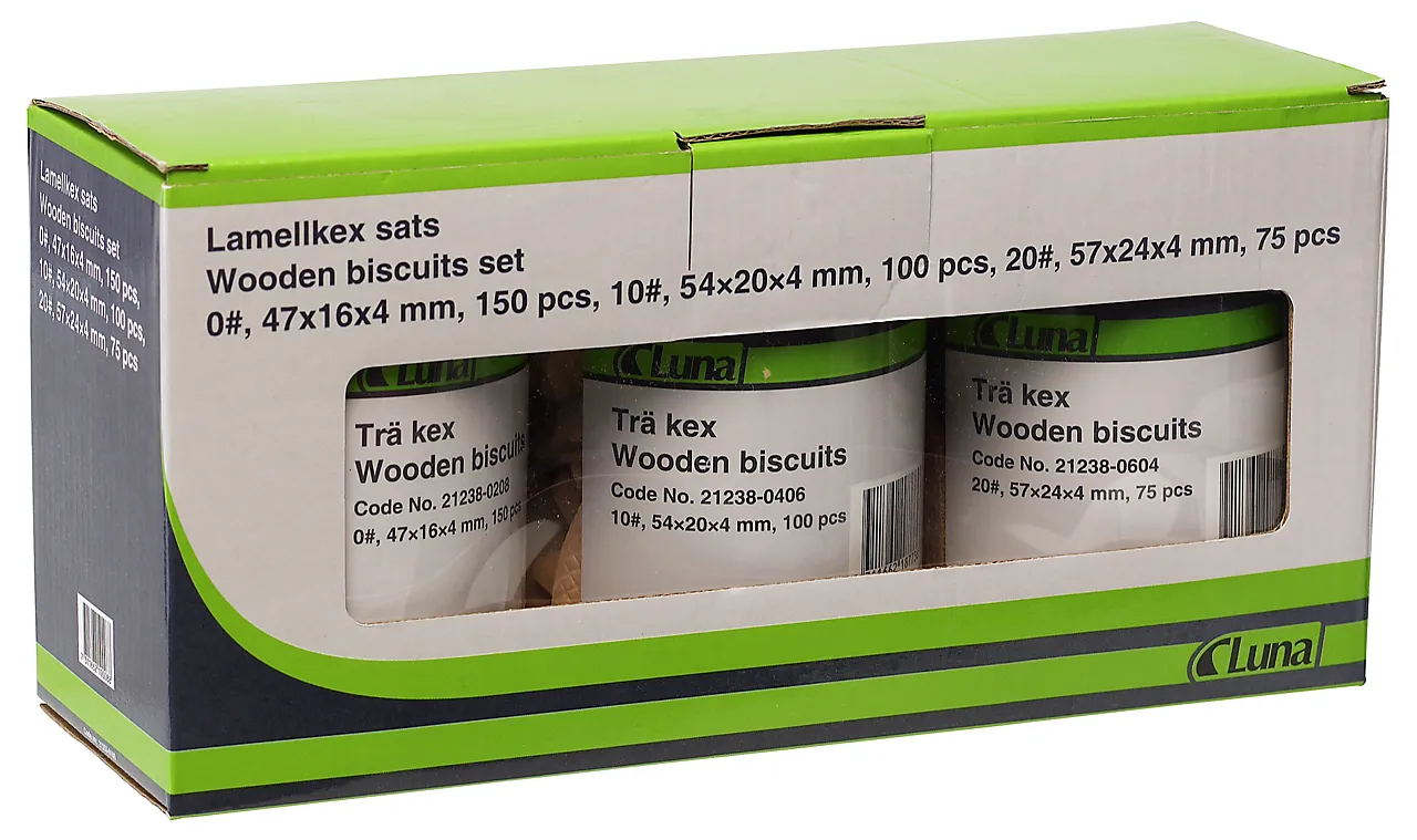 Lamellkjeks sett 325 deler