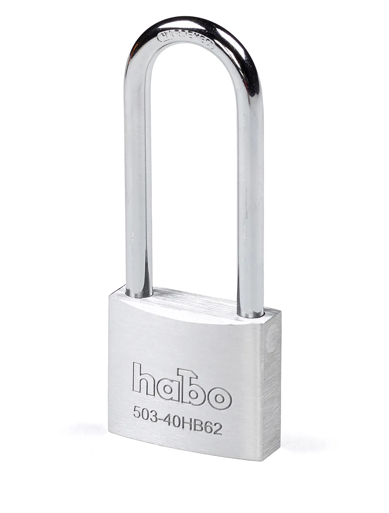 Habo hengelås 503-40 HB62 høy bøyle Habo hengelås 503-40 HB62 høy bøyle