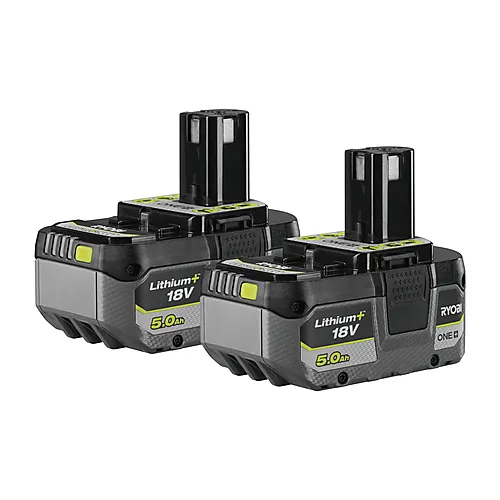 Ryobi batteripakke RB1850X2 18V 5.0Ah